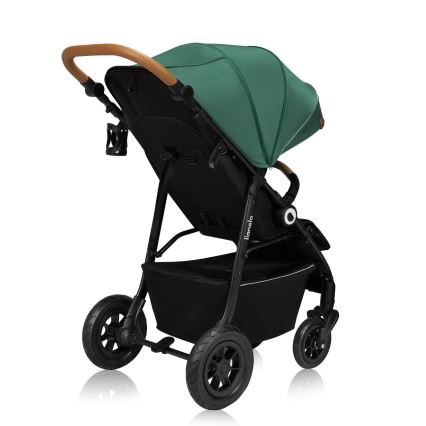 Lionelo - Sportieve kinderwagen NATT Smaragdgroen