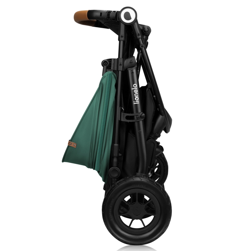 Lionelo - Sportieve kinderwagen NATT Smaragdgroen