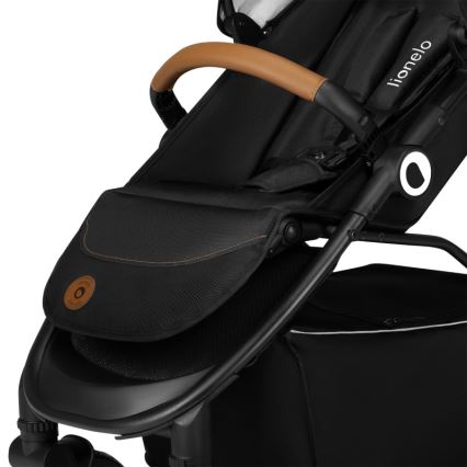 Lionelo - Sportieve kinderwagen NATT Zwart Onyx