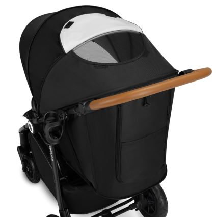 Lionelo - Sportieve kinderwagen NATT Zwart Onyx