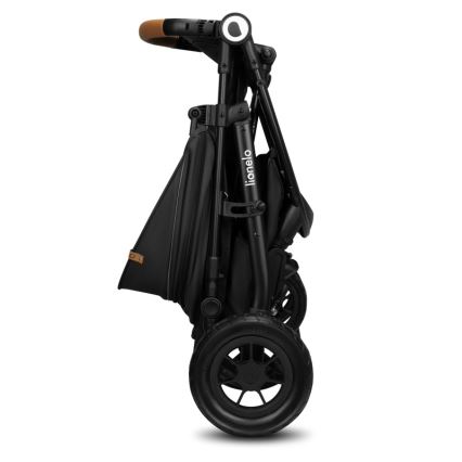 Lionelo - Sportieve kinderwagen NATT Zwarte Onyx