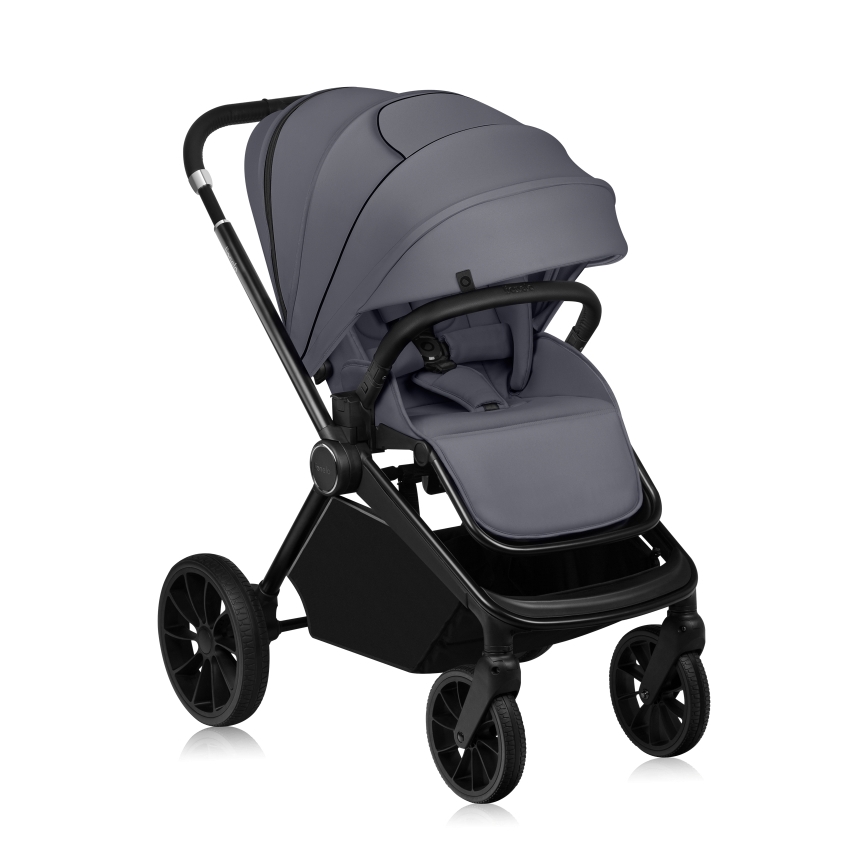 Lionelo - Sportwagen MIKA PLUS Grey Stone