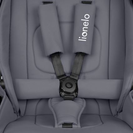 Lionelo - Sportwagen MIKA PLUS Grey Stone