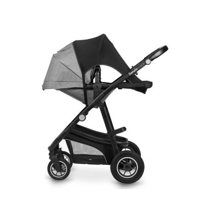 Lionelo - SUN COVER zonnescherm voor kinderwagen, zwart carbon
