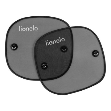Lionelo - SUNSHADE zonnescherm met zuignappen, 2 stuks, zwart