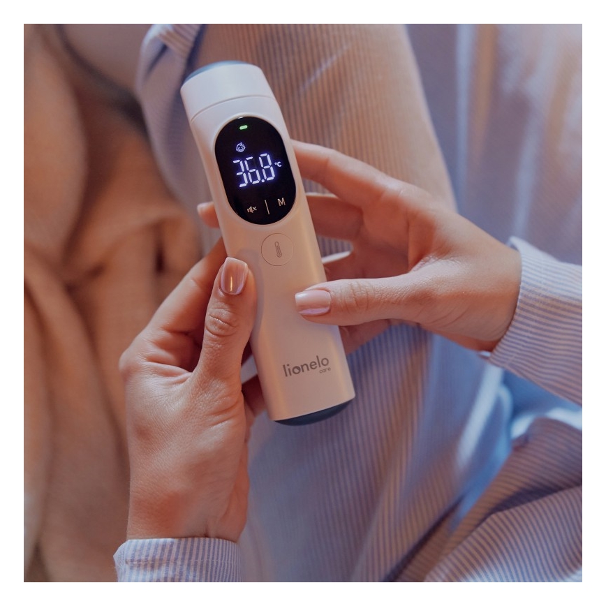 Lionelo - Thermomètre infrarouge FEVERSCAN 2xAAA