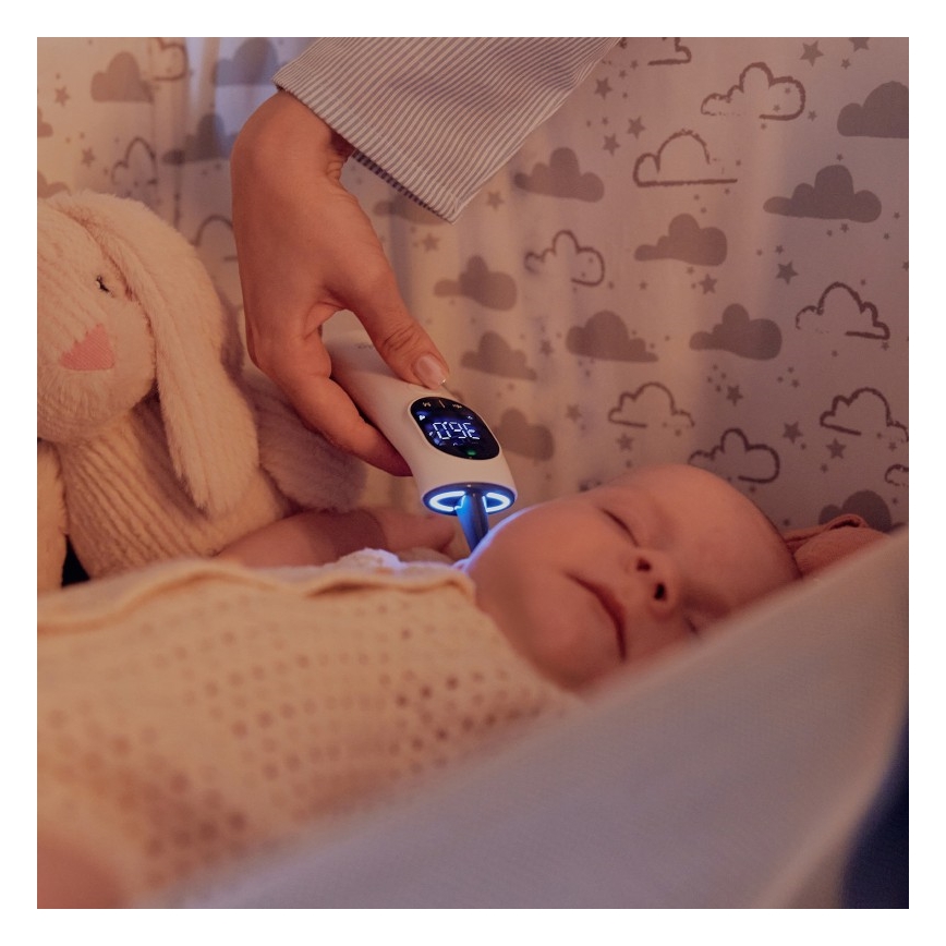 Lionelo - Thermomètre infrarouge FEVERSCAN 2xAAA