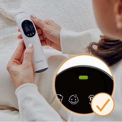 Lionelo - Thermomètre infrarouge FEVERSCAN 2xAAA