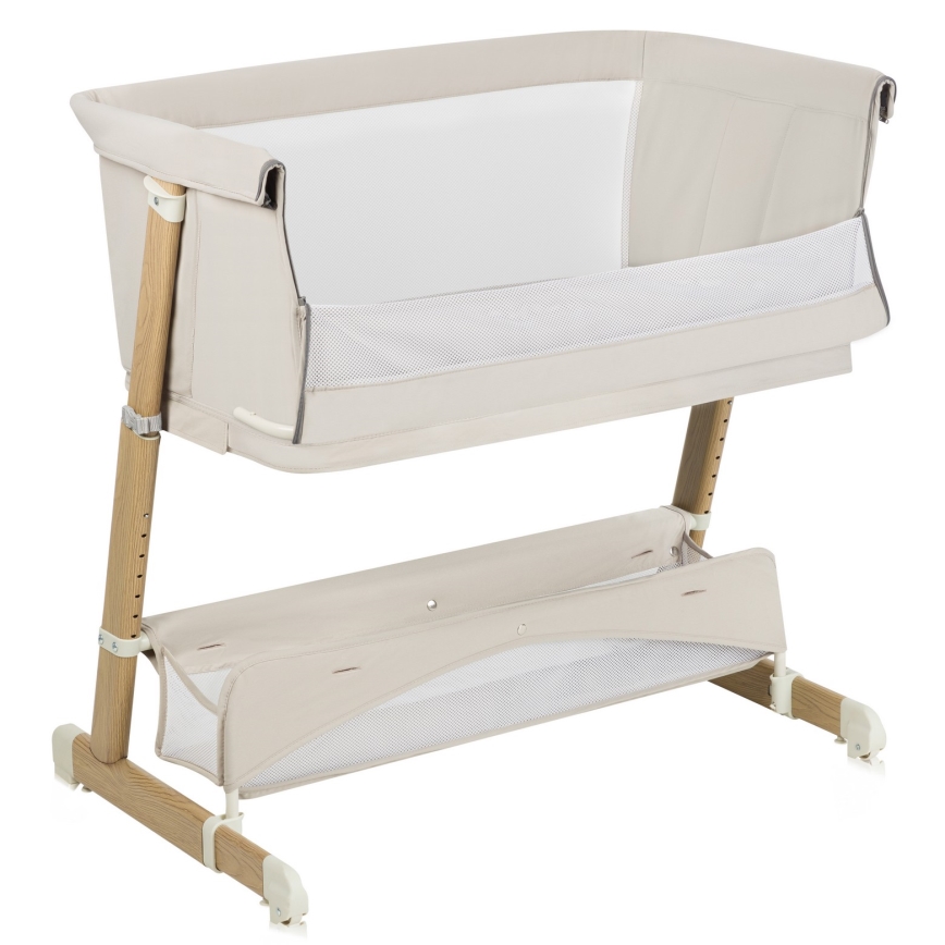 Lionelo - THOMI PLUS 5-in-1 babybedje zandbeige