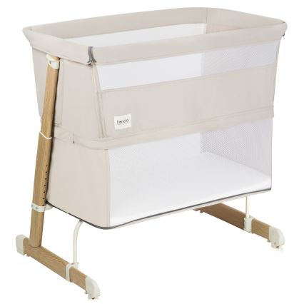 Lionelo - THOMI PLUS 5-in-1 babybedje zandbeige