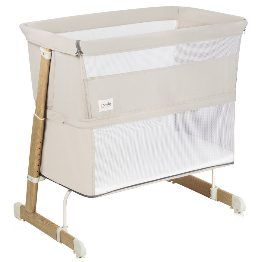 Lionelo - THOMI PLUS 5-in-1 babybedje zandbeige