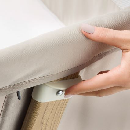 Lionelo - THOMI PLUS 5-in-1 babybedje zandbeige