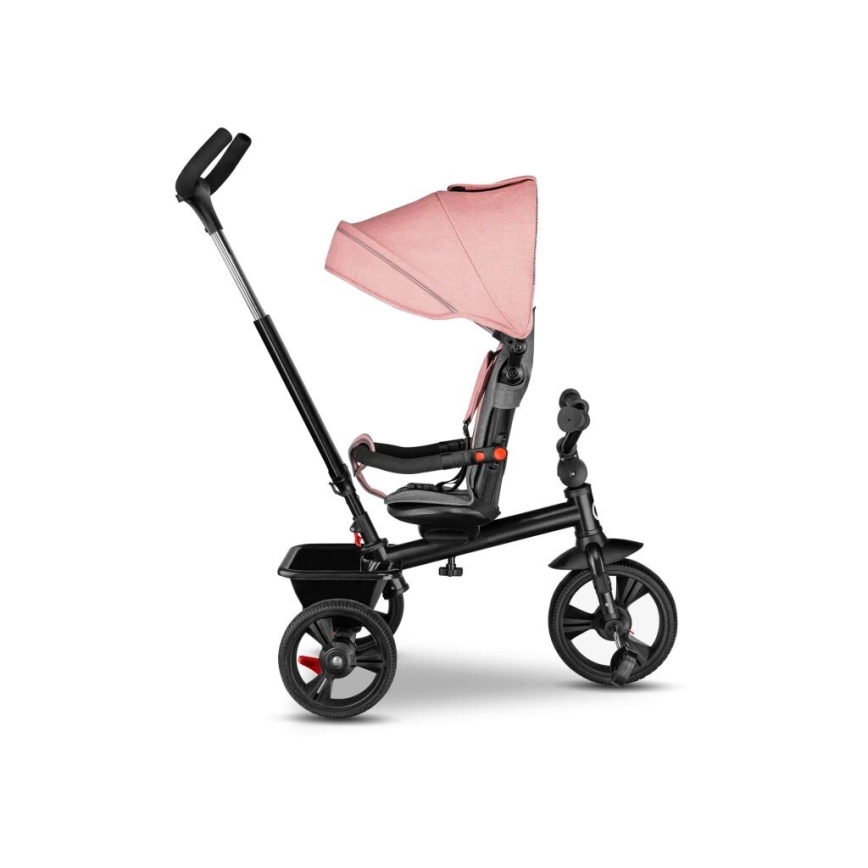 Lionelo - Tricycle enfant HAARI rose/gris