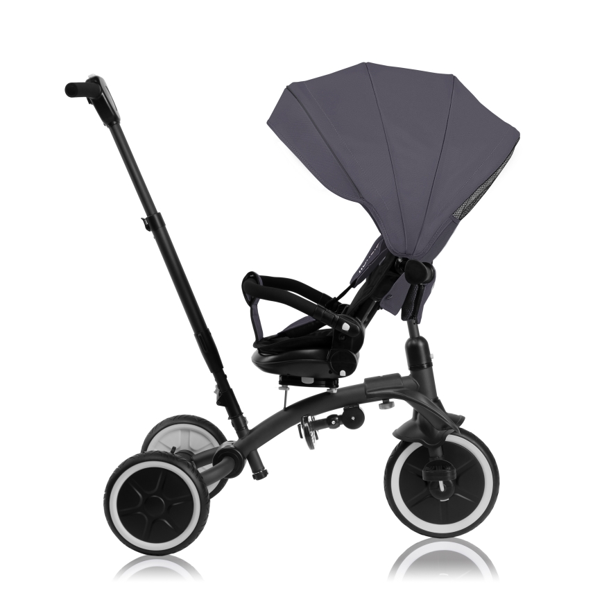 Lionelo - Tricycle enfant TRIS PLUS Grey Stone