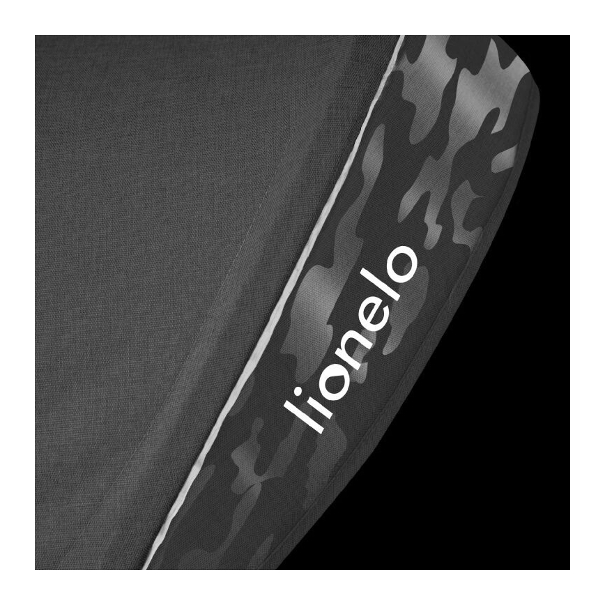 Lionelo - Tricycle HAARI pour enfant, gris/noir