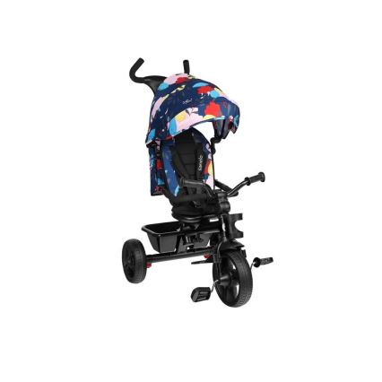 Lionelo - Tricycle pour enfant HAARI noir/multicolore