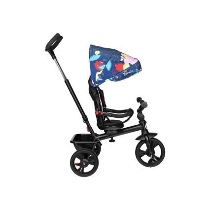 Lionelo - Tricycle pour enfant HAARI noir/multicolore