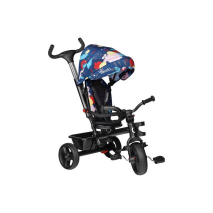 Lionelo - Tricycle pour enfant HAARI noir/multicolore