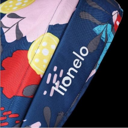 Lionelo - Tricycle pour enfant HAARI noir/multicolore