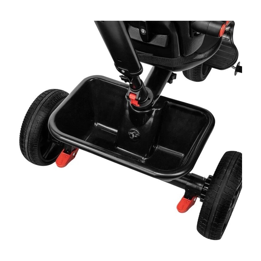 Lionelo - Tricycle pour enfant HAARI noir/multicolore