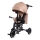 Lionelo - Tricycle pour enfant TRIS PLUS Beige sable