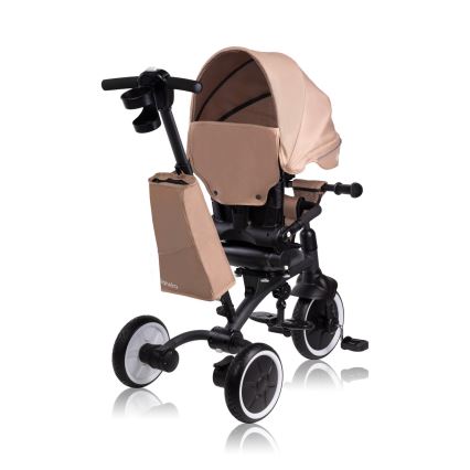 Lionelo - Tricycle pour enfant TRIS PLUS Beige sable