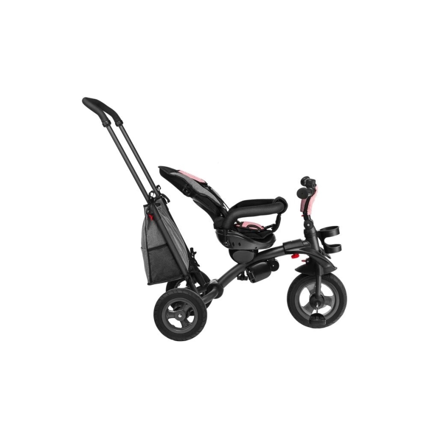 Lionelo - Tricycle pour enfant TRIS rose/gris