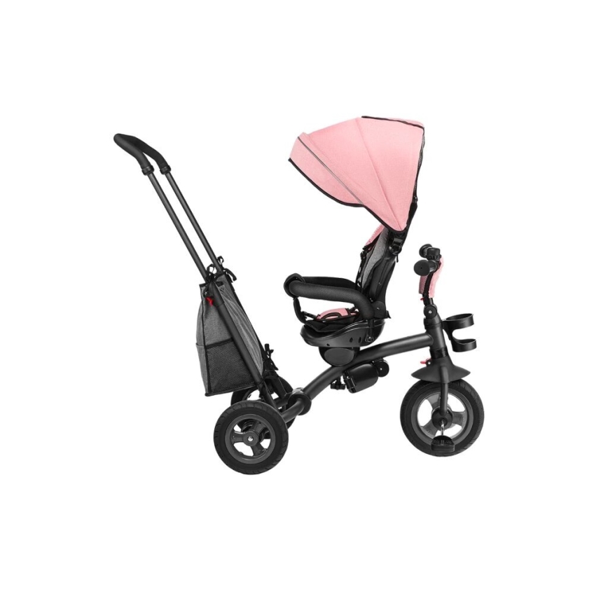Lionelo - Tricycle pour enfant TRIS rose/gris
