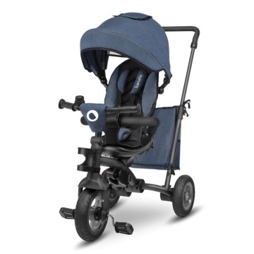 Lionelo - Tricycle pour enfants TRIS bleu foncé