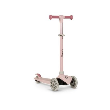Lionelo - Trottinette enfant JESSY 3xAA rose