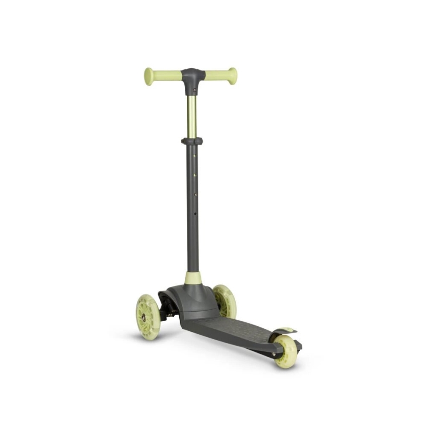 Lionelo - Trottinette enfant JESSY gris/vert
