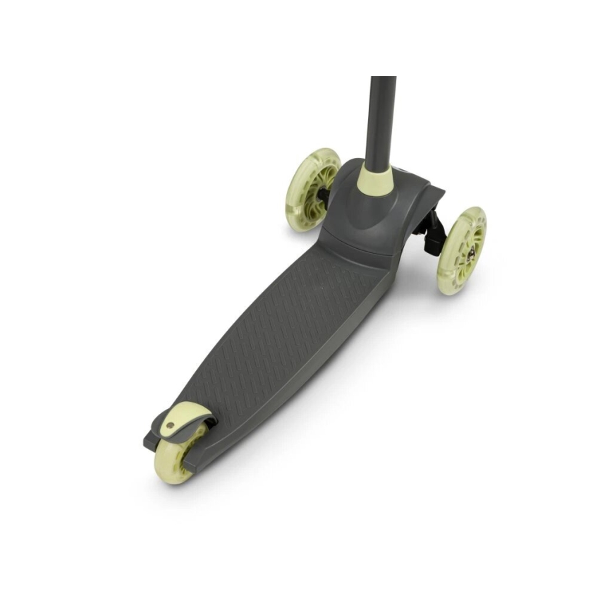 Lionelo - Trottinette enfant JESSY gris/vert