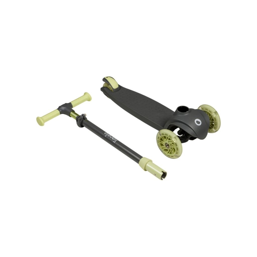 Lionelo - Trottinette enfant JESSY gris/vert