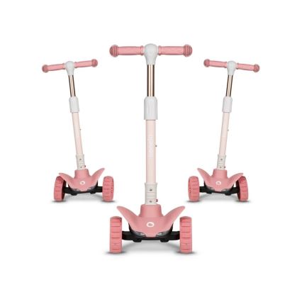 Lionelo - Trottinette enfant TIMMY rose