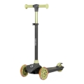 Lionelo - Trottinette pour enfant JESSY 3xAA gris/vert