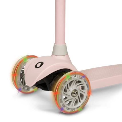 Lionelo - Trottinette pour enfants JESSY 3xAA rose