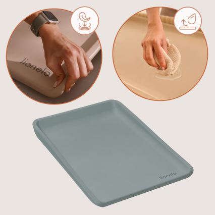 Lionelo - Verschoonmat MEGS 49x70 cm Grey Dove