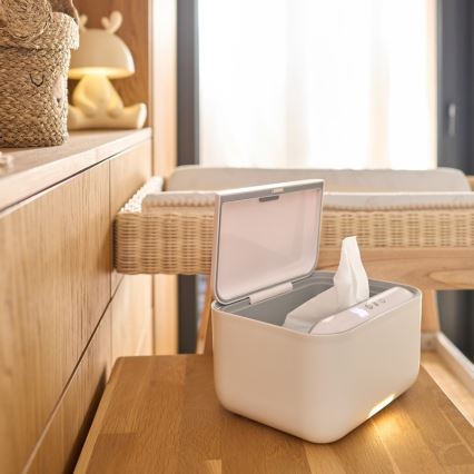 Lionelo - Verwarmer voor vochtige doekjes BABYBLISS 20W/230V