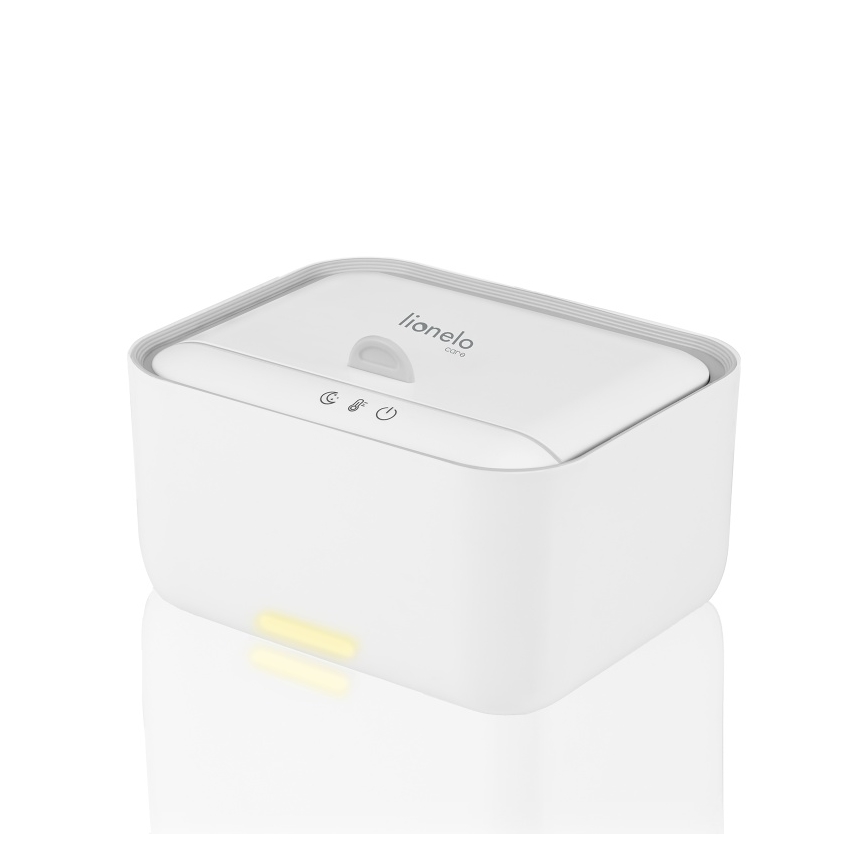 Lionelo - Verwarmer voor vochtige doekjes BABYBLISS 20W/230V