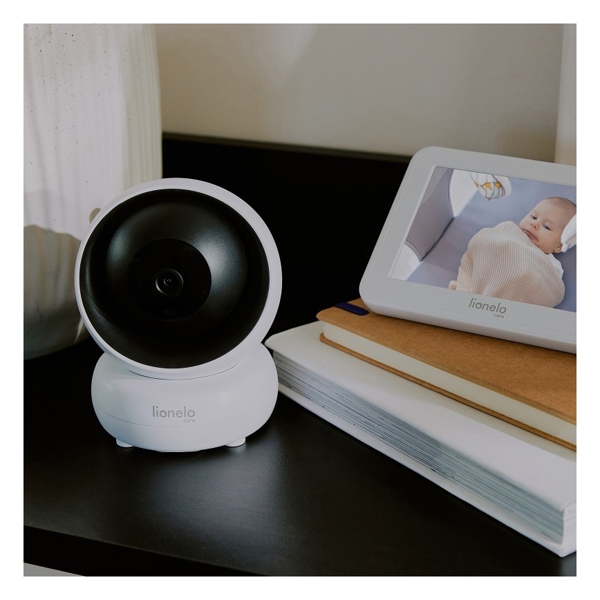 Lionelo - Videobabyfoon met monitor BABYLINE 8.3 5V 3600 mAh