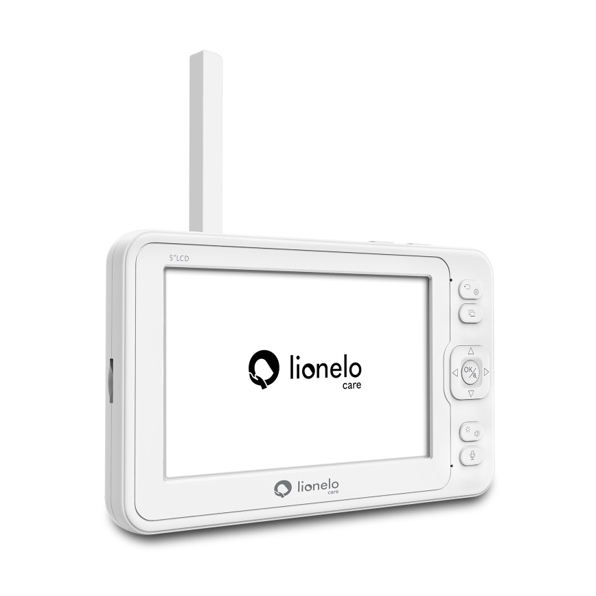 Lionelo - Videobabyfoon met monitor BABYLINE 8.3 5V 3600 mAh