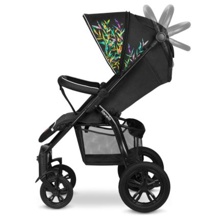 Lionelo - Wandelwagen ANNET TOUR zwart/groen