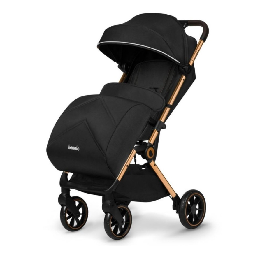Lionelo - Wandelwagen CLOE zwart/goud