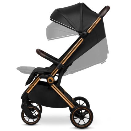 Lionelo - Wandelwagen CLOE zwart/goud