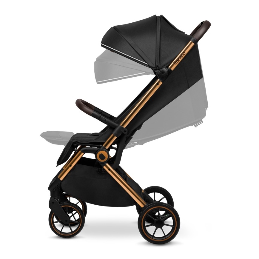 Lionelo - Wandelwagen CLOE zwart/goud