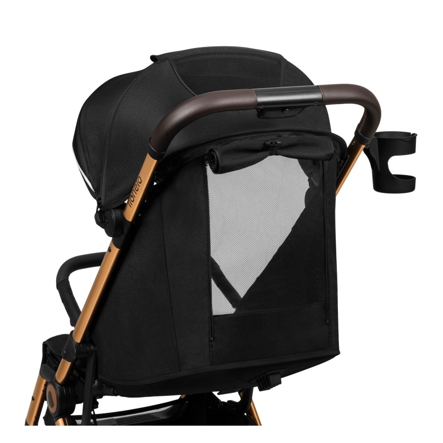 Lionelo - Wandelwagen CLOE zwart/goud