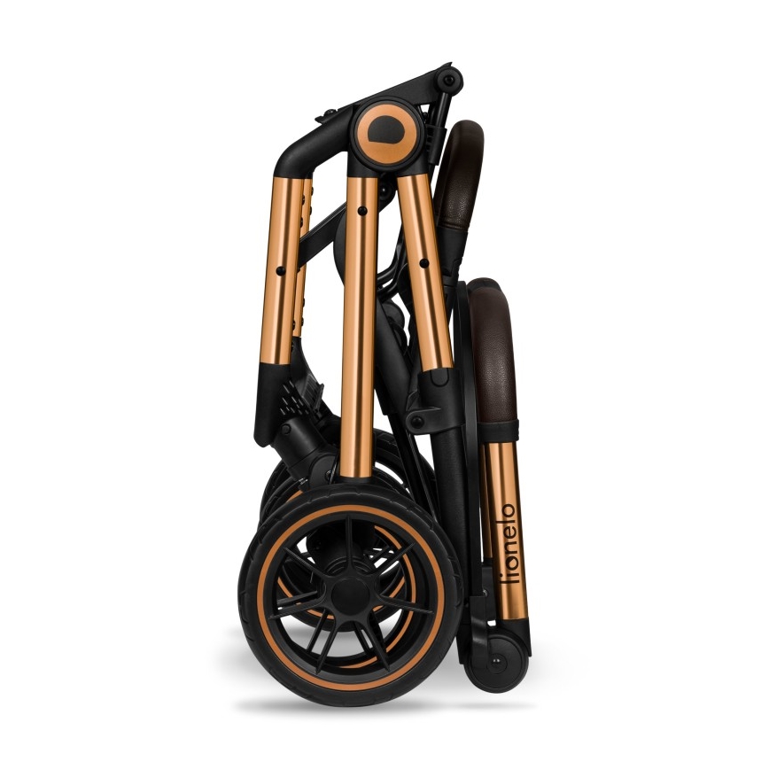 Lionelo - Wandelwagen CLOE zwart/goud