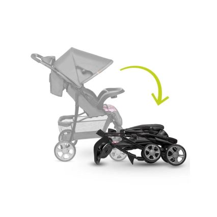 Lionelo - Wandelwagen EMMA PLUS grijs