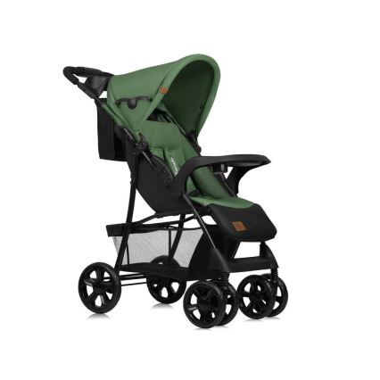Lionelo - Wandelwagen EMMA PLUS groen/zwart