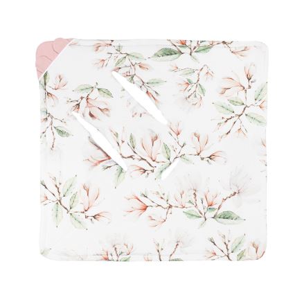 Lionelo - Wikkeldeken voor autostoeltje TRAVEL SWADDLE 90x90 cm Beige Magnolia